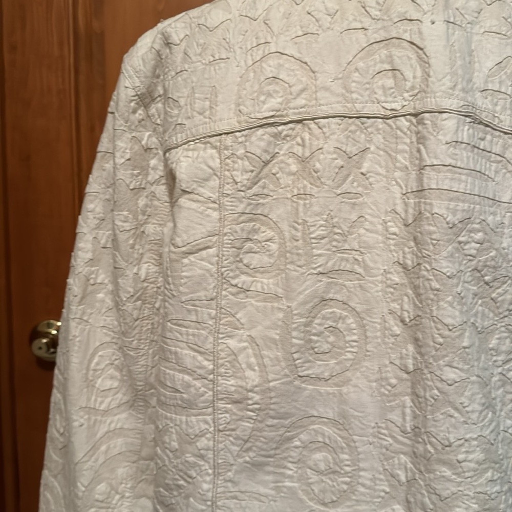 Women's Multiples Fully Lined Jacket Sz M - image 4